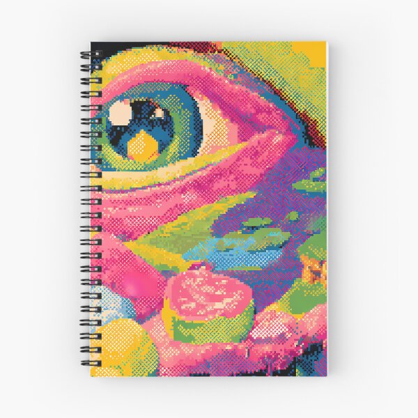 Item preview, Eye Retro Pixel Art 8Bit Illustration Aesthetic Landscapes  designed and sold by ART ATTACK ZONE.
