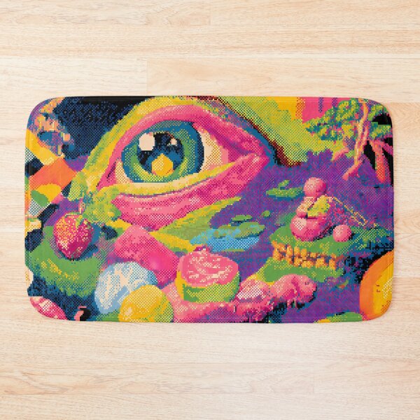 Item preview, Eye Retro Pixel Art 8Bit Illustration Aesthetic Landscapes  designed and sold by ART ATTACK ZONE.