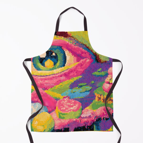 Item preview, Eye Retro Pixel Art 8Bit Illustration Aesthetic Landscapes designed and sold by ART ATTACK ZONE.