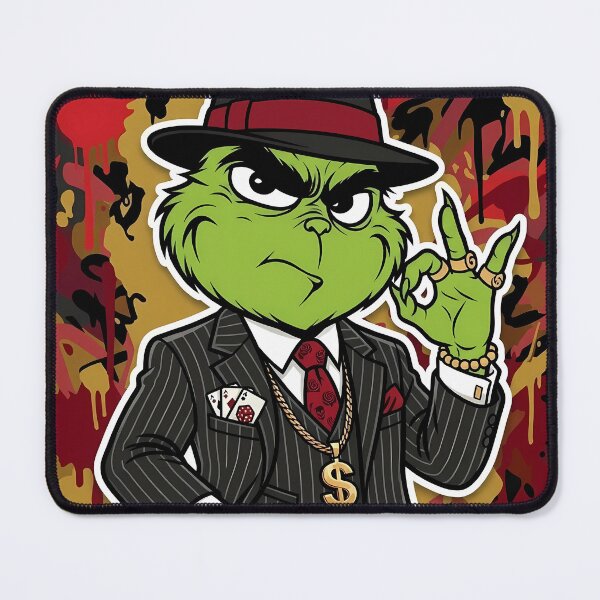 Item preview, Grinch Gangster designed and sold by Catrina luna.
