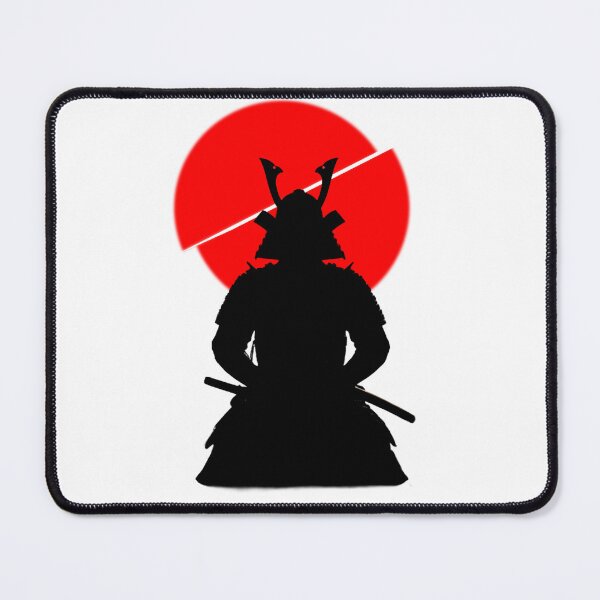 Item preview, Zen Samurai Silhouette – Japanese Rising Sun Aesthetic designed and sold by MID9T Collective.