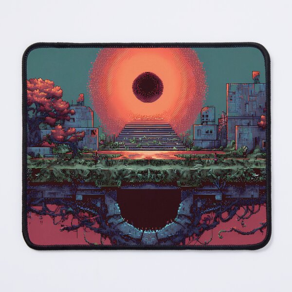 Item preview, Air Retro Pixel Art 8Bit Illustration Aesthetic Landscapes designed and sold by ART ATTACK ZONE.