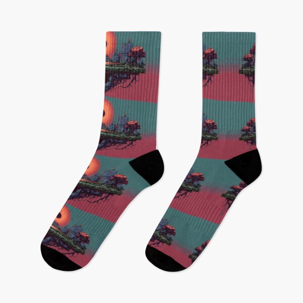 Item preview, Air Retro Pixel Art 8Bit Illustration Aesthetic Landscapes  designed and sold by ART ATTACK ZONE.