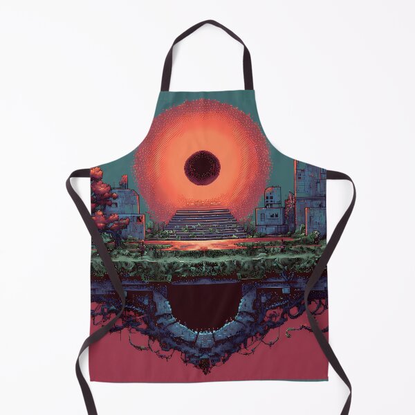 Item preview, Air Retro Pixel Art 8Bit Illustration Aesthetic Landscapes designed and sold by ART ATTACK ZONE.