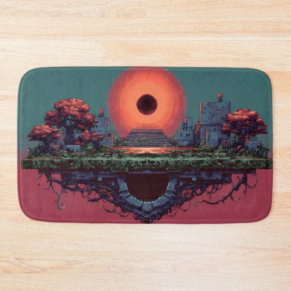 Item preview, Air Retro Pixel Art 8Bit Illustration Aesthetic Landscapes  designed and sold by ART ATTACK ZONE.