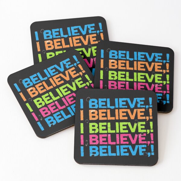Item preview, Multi I BELIEVE! Motivational Typography. designed and sold by Giulivo Store Graphic.