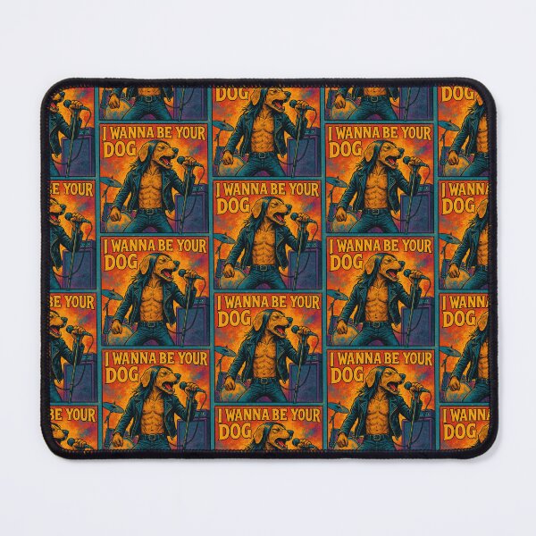 Item preview, I Wanna Be Your Dog – Canine Pop Parody Iggy Pop designed and sold by Donsean22.