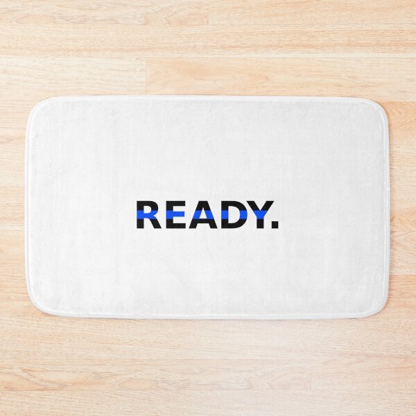 Item preview, Ready – Thin Blue Line Design | Police & Emergency Services | Ready for Action & Loyal designed and sold by Lineforge by BehrfectMoments.