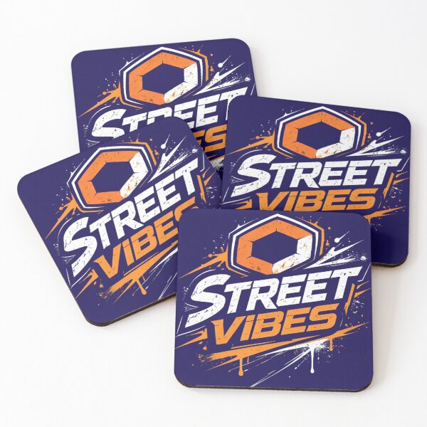 Item preview, Street Vibes Hexagon – Urban Skatewear Graphic Tee designed and sold by Dreamteeworks.