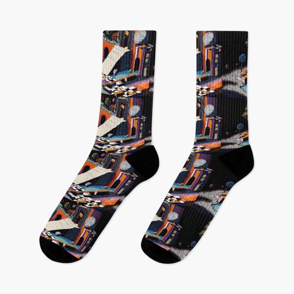 Item preview, Geometric Retro Pixel Art 8Bit Illustration Aesthetic Landscapes  designed and sold by ART ATTACK ZONE.