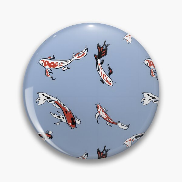 Item preview, Seamless fish pattern, Koi carp design designed and sold by LeedsArtStudio.