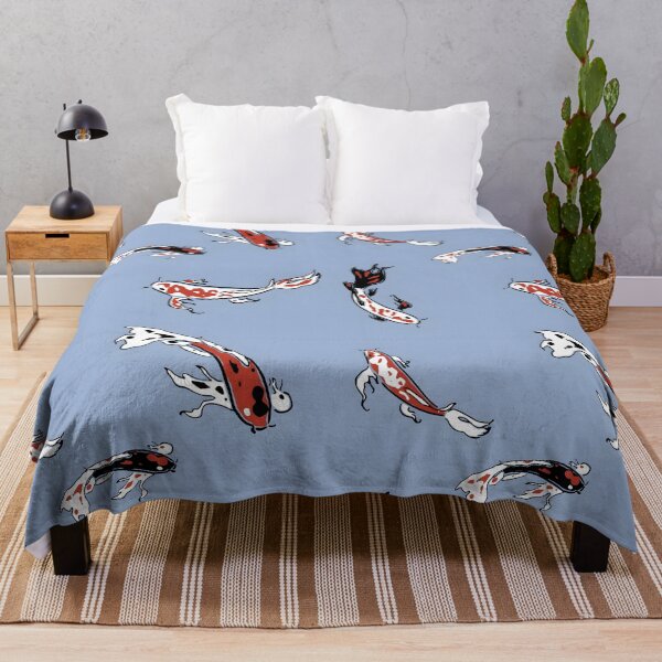Item preview, Seamless fish pattern, Koi carp design designed and sold by LeedsArtStudio.