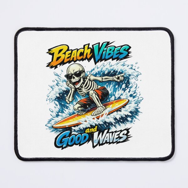 Item preview, Beach Vibes and Good Waves designed and sold by LuveraxArt.