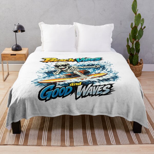 Item preview, Beach Vibes and Good Waves designed and sold by LuveraxArt.