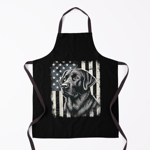 Item preview, Patriotic American Black Labrador USA Flag designed and sold by Goleon12.