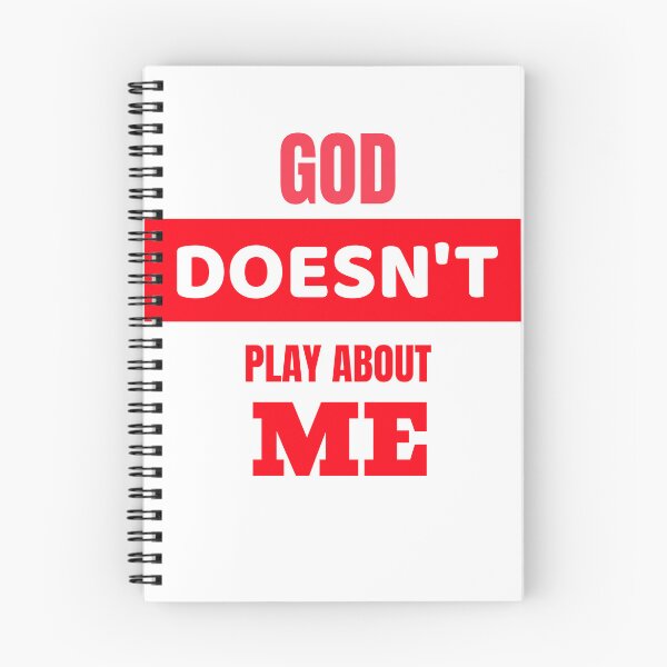Item preview, GOD DOESN'T PLAY ABOUT ME designed and sold by BGTees1.