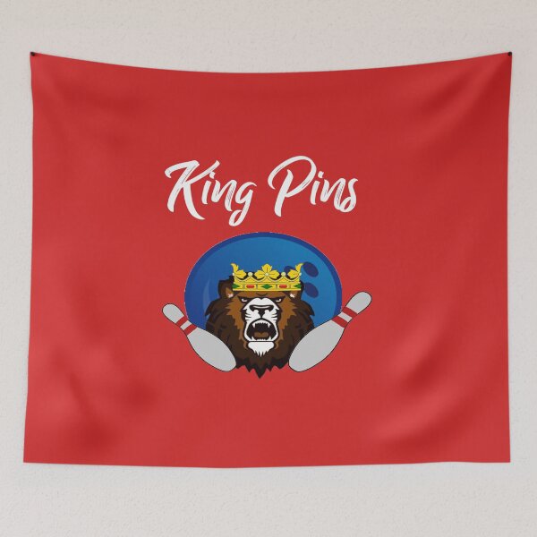 Item preview, King Pins Bowling Design designed and sold by spinningvisions.