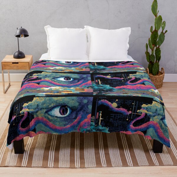 Item preview, Surreal Moon Retro Pixel Art 8Bit Illustration Aesthetic Landscapes  designed and sold by ART ATTACK ZONE.