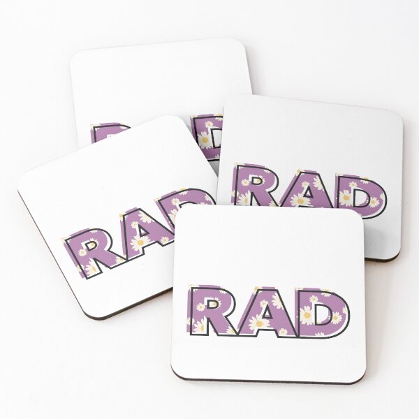 Artikelvorschau, RAD Blumentext entworfen und verkauft von Rad and Reading.