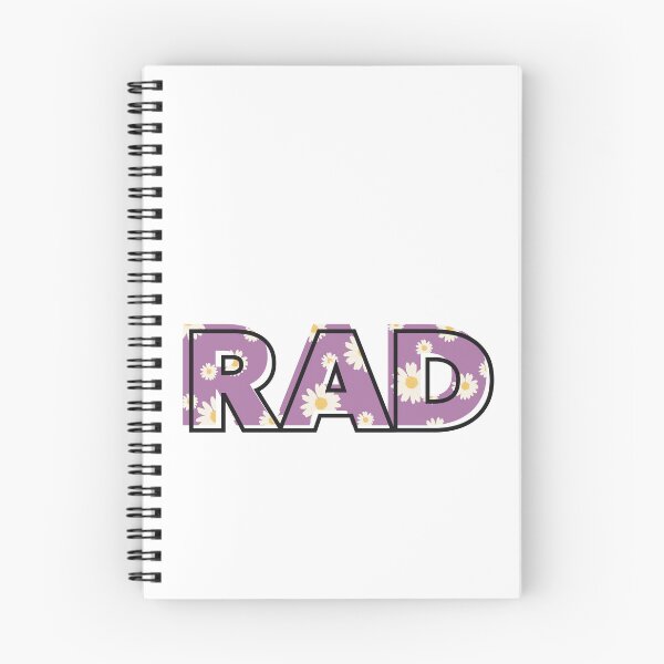 Item preview, RAD flower text designed and sold by Rad and Reading.