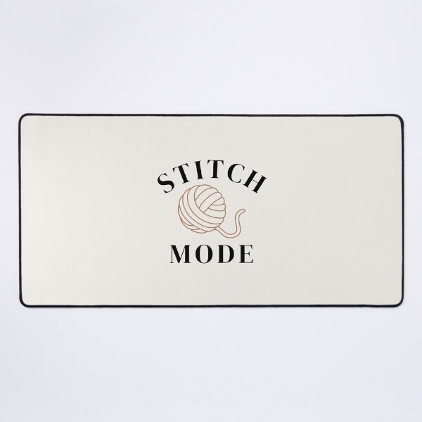 Item preview, Stitch Mode  - Cosy Crochet & Knitting Text Design designed and sold by SipAndStitchCo.
