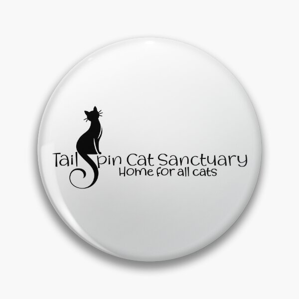 Item preview, Tailspin Cat Sanctuary full logo in black designed and sold by Miscelenious.