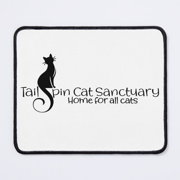 Item preview, Tailspin Cat Sanctuary full logo in black designed and sold by Miscelenious.