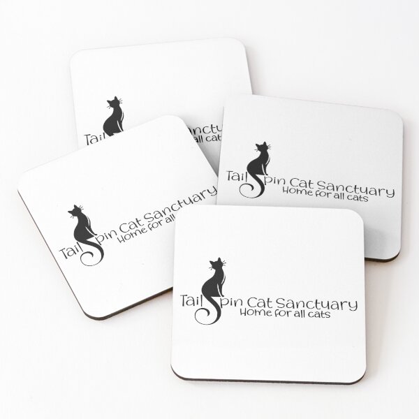 Item preview, Tailspin Cat Sanctuary full logo in black designed and sold by Miscelenious.