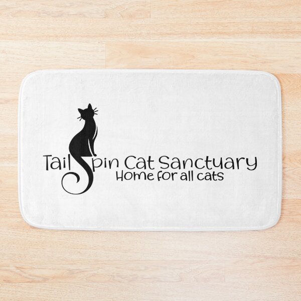 Item preview, Tailspin Cat Sanctuary full logo in black designed and sold by Miscelenious.