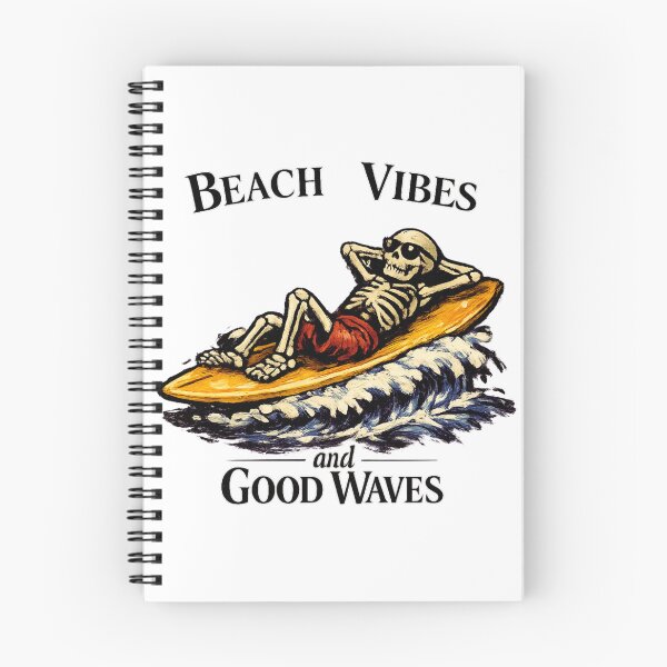 Item preview, Beach Vibes and Good Waves designed and sold by LuveraxArt.