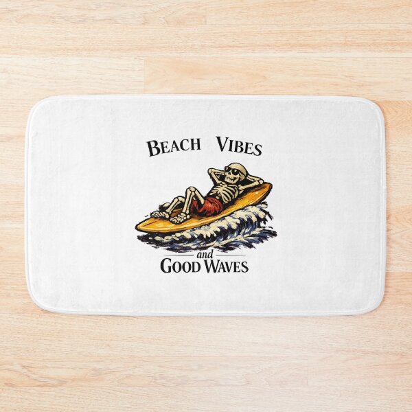 Item preview, Beach Vibes and Good Waves designed and sold by LuveraxArt.