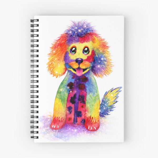 Item preview, Dazzling Dog - A joyful pup bursting with colour, sparkle and personality designed and sold by LKBMCreative.