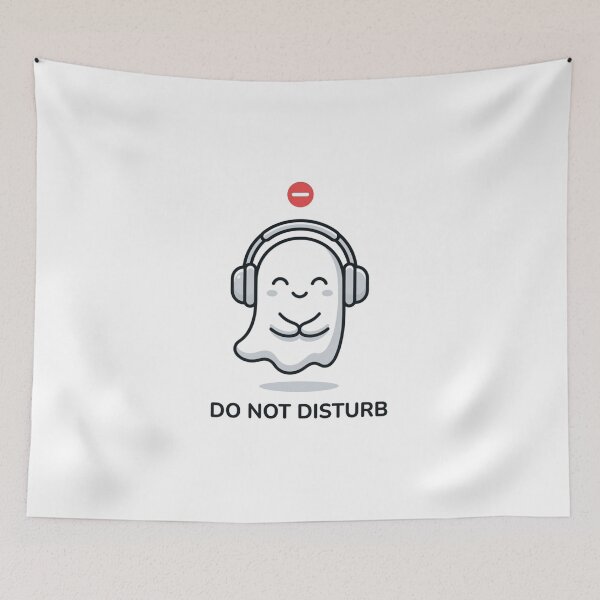 Item preview, Ghost Do Not Disturb Introvert Mode designed and sold by Quiet Mode Studio.