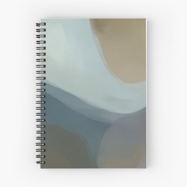 Item preview, Dreamy Ethereal Abstract in Soft Pastel Blues and Beiges designed and sold by EK-World.