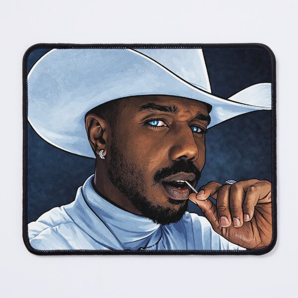 Item preview, Michael B. Jordan, actor from the film Sinners (fan art) designed and sold by PopCultureAndStuff.
