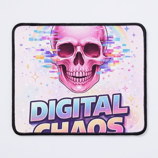 Item preview, Didgital chaos skull designed and sold by MoosElkPL.