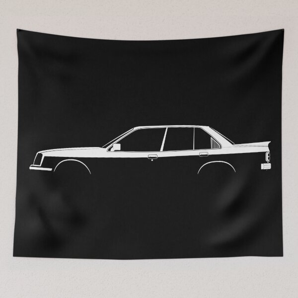 Item preview, Commodore VC HDT  (White) designed and sold by Car Silhouettes.
