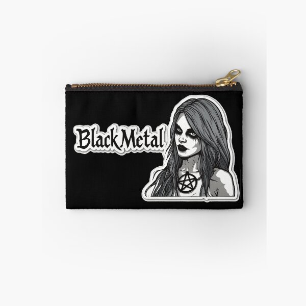 Item preview,  Black Metal Gothic Girl Pentagram designed and sold by Hedon77.