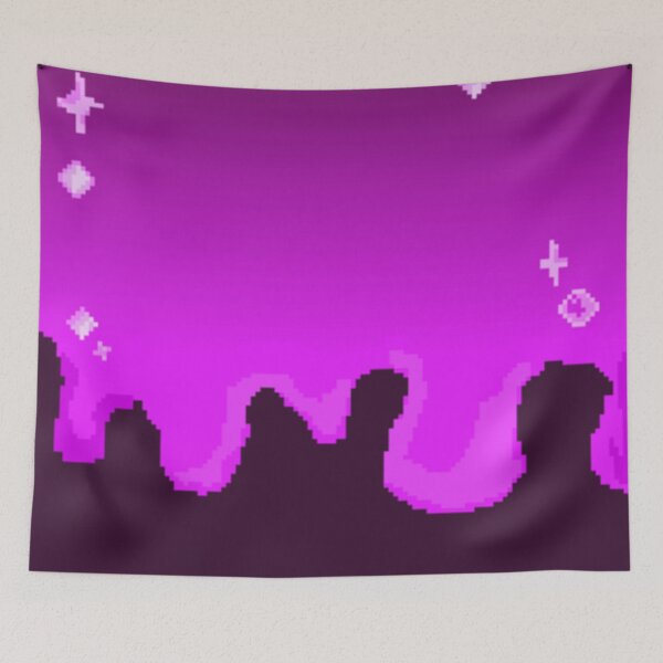 Item preview, Magenta background print. Pixel fan art. designed and sold by YaroshMaria.