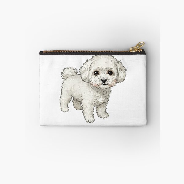 Item preview, Cute White Bichon Frise Dog   designed and sold by TeeARTHY.
