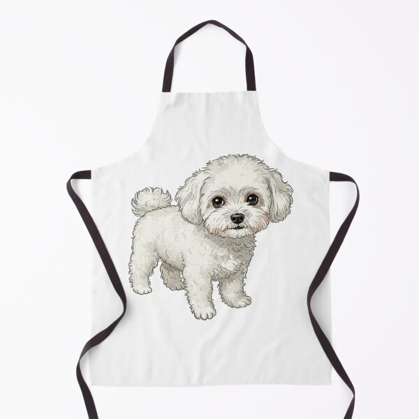 Item preview, Cute White Bichon Frise Dog   designed and sold by TeeARTHY.