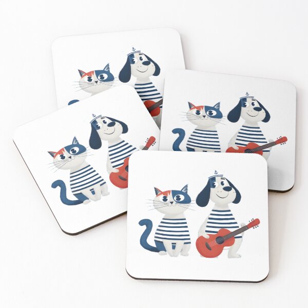 Item preview, Sailor Paws on Deck designed and sold by Retro Whimsy.