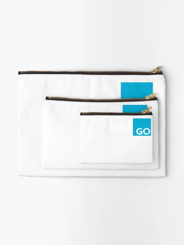Thumbnail 2 of 4, Zipper Pouch, Go x JavaScript designed and sold by misbrandedcoding.
