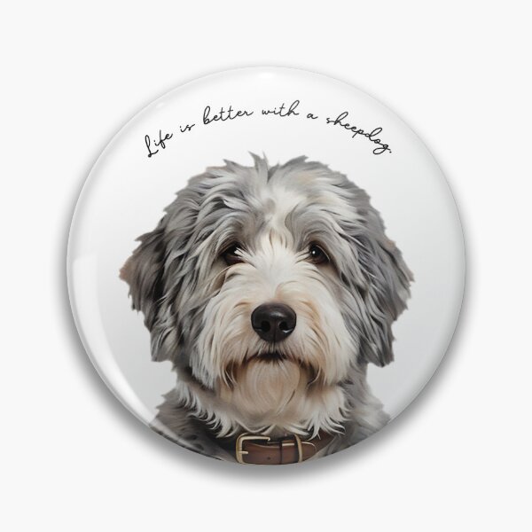 Item preview, Life is Better with a Sheepdog designed and sold by The Artful Paw.