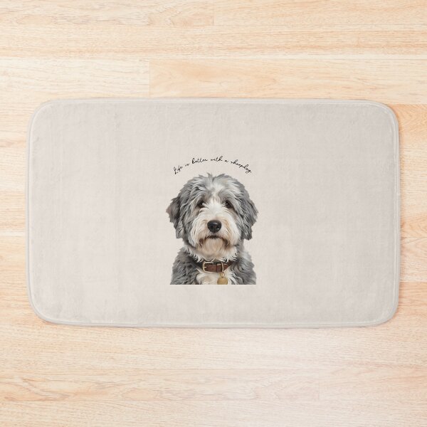 Item preview, Life is Better with a Sheepdog designed and sold by The Artful Paw.