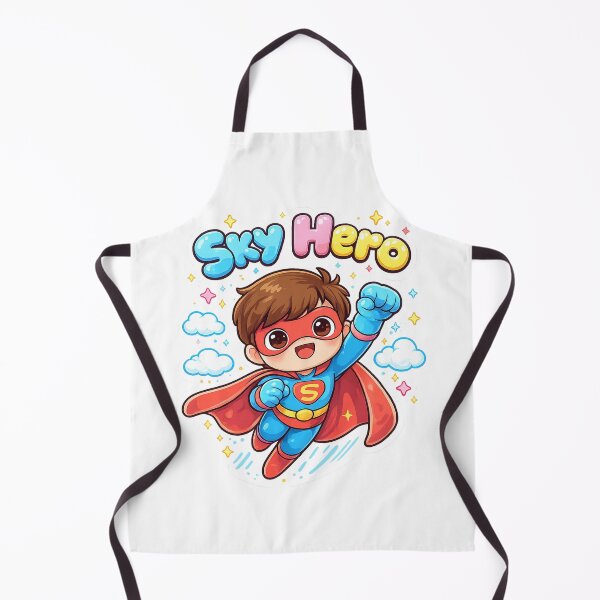 Item preview, Cute Sky Hero Super Boy - Kawaii Flying Superhero designed and sold by inaveed.