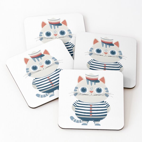 Item preview, Captain Meow of the Seas designed and sold by Retro Whimsy.