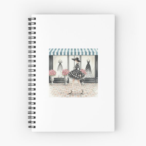 Item preview,  Parisian Afternoon in Polka Dots Watercolor designed and sold by Scarlett's This and That .