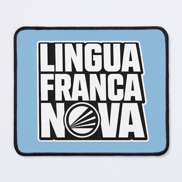 Item preview, Lingua Franca Nova Constructed Language Typography Design designed and sold by Orca Chuckle Studios.