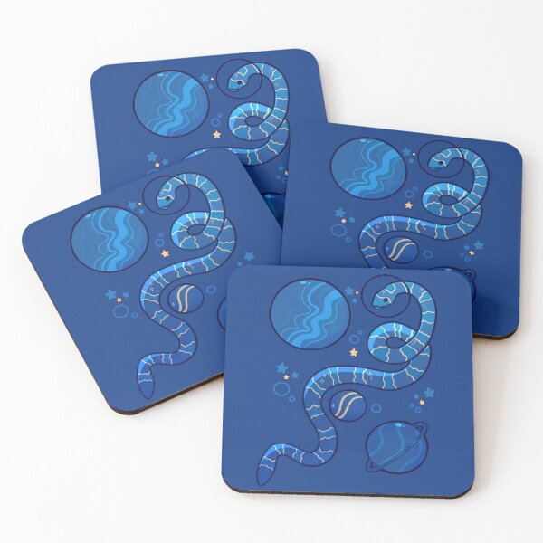 Item preview, Sea Snake Krait Space Stars Astronaut designed and sold by Aloe and Monstera.